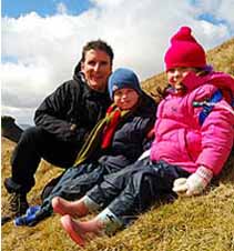 Pwyll & Mali with Iolo Williams